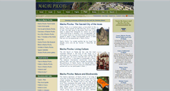 Desktop Screenshot of machu-picchu-peru.info