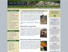 Tablet Screenshot of machu-picchu-peru.info